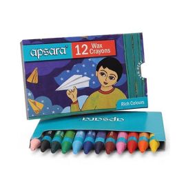 Apsara Wax Crayons –Vibrant Non-Toxic Colors for Kids (2pcs)