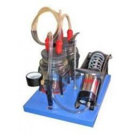 Manual Foot-Operated Suction Machine with Durable Steel Base