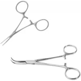 4-Inch Curved Mosquito Artery Forceps – Precision Stainless Steel Hemostatic Instrument