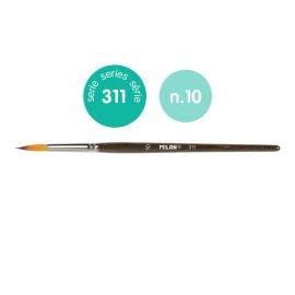 Doms Premium Synthetic Flat Brush - Size 10