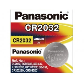 Panasonic CR2032 3V Lithium Coin Cell Battery – High Capacity 225mAh