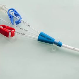 B +ve- Sterile Triple Lumen Hemodialysis Catheter Kit – 12 Fr x [Length] cm, Straight/Curved Configurtion 