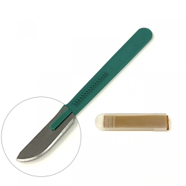 B +ve- Vivan Surgical Disposable Scalpels – Sizes 10, 11, 12, 15, 20, 21, 22, 23, 24 (10 Pcs)