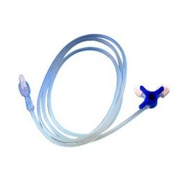 10 cm High-Pressure PM-Line Extension with Dual Luer Lock Connectors (25 Pcs)