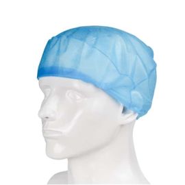Disposable Non-Woven Surgeon Caps – Elastic Closure, Blue/Green (100 Pcs)