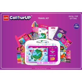 Cello ColourUp Travel Kit – Comprehensive Kids' Art Set for Creative Travel Engagement