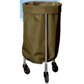Vivan -  Durable Soiled Linen Trolley with Removable Washable Bag