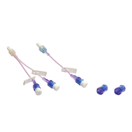 EXTEENA™ DUO Needle-Free IV Extension Line with Dual Female Luer Lock Ports, GS-3048 (10 Pcs)