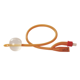 Uro Cath® 2-Way Silicone-Coated Latex Foley Balloon Catheter – Sizes 12 FG to 24 FG, GS-1072 (10 pcs)