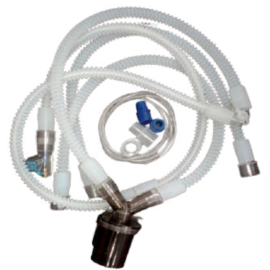 VENTI-WAY Autoclavable Reusable Single Heated Wire Ventilator Circuit with Humidification Chamber