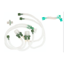 VENTI-KIT DWT Pediatric Ventilator Kit with Double Water Trap – Disposable & Latex-Free