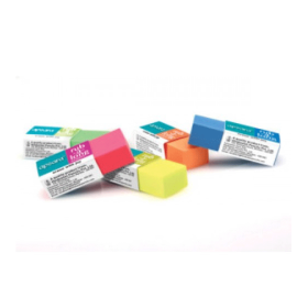 Apsara RAL Mini Non-Toxic Dust-Free Eraser – Compact, Soft, Assorted Colors (5 psc)