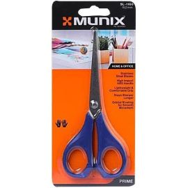 Munix SL-1160 6" Stainless Steel Scissors with Ergonomic ABS Handle for Home & Office Use