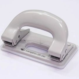 Kangaro DP-280 2-Hole Metal Paper Punch with 11-Sheet Capacity and Removable Chip Tray