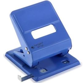 Kangaro DP-720 Heavy-Duty 2-Hole Paper Punch with 36-Sheet Capacity and Metal Guide Bar