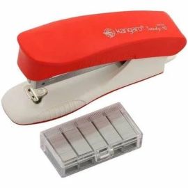 Kangaro Trendy-10/Y2 Compact Stapler with Built-in Remover and No.10 Staples
