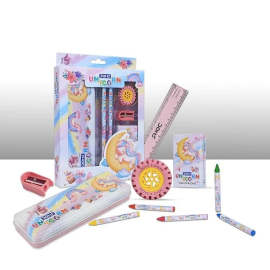 Doms Unicorn Stationery Kit – Enchanting 6-Piece Set for Creative Kids