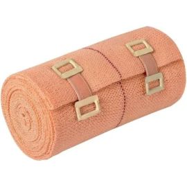 B +ve- Cotton Crepe Bandage (Deluxe) 8 cm x 4 m – Firm Support and Compression (10 Pcs)