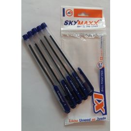 Skymaxx X1 0.7mm Ball Pen pack of 5