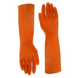 Heavy-Duty Post-Mortem Examination Gloves – 14-Inch, Textured Grip, Non-Sterile (10 Pair)