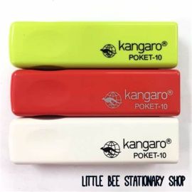 Kangaro Poket-10 Mini Foldable Stapler – Compact No.10 Stapler for Home, Office, and School Use