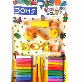 DOMS 24-Color Non-Toxic Modeling Clay Set with Tools.