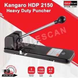 Heavy-Duty 2-Hole Punch – 150 Sheet Capacity, All-Metal Construction