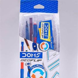 DOMS Geotron Mathematical Drawing Instruments Box – Complete Geometry Set for Students and Professionals.