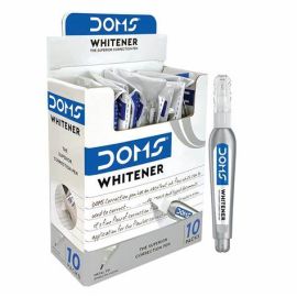 DOMS 7 ml Whitener Correction Pen with Metal Tip.