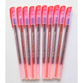 DOMS Kika R8 Red Ball Pen (10 Pcs)