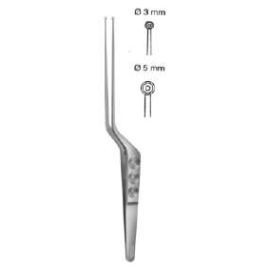 Yasargil 9 inches Dissecting Forceps – Bayonet-Shaped with Extra Fine 0.3 mm Tips