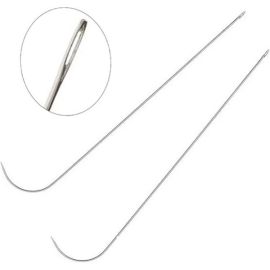 Versatile Pile Needles – Straight and Curved for Tufting, Upholstery, and Surgical Applications (5 Pcs)